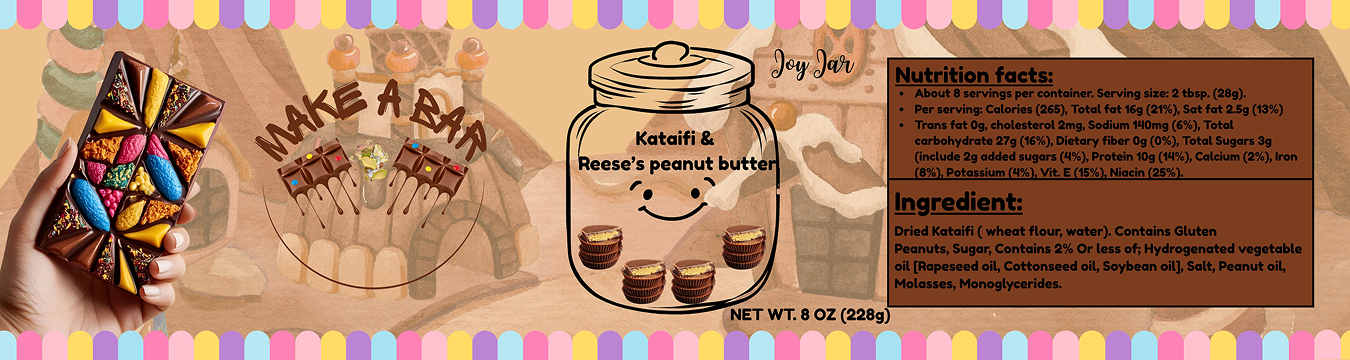 Kataifi Reeses Peanut Butter 8oz